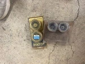 Two Two-Packs of Stainless Steel Wheel Berring Protectors - Berring Buddies
