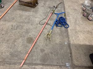 Garden Claw Weeder, Tree Saw and Expandable Garden Hose