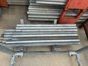 Twenty-One 36 to 54 Long Pipe  (Various Lengths) (Rack not included)