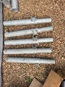 Five 16 Boat House Steel Slat Extensions