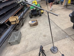 Floor Lamp and Tripod Camera Stand
