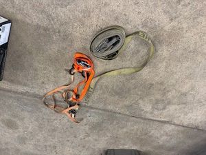 Three Ratchet Straps