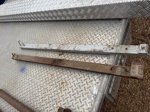 Two Sections of C Channel with U bolts on either end
