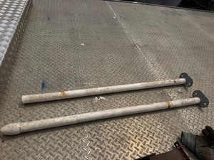 Galv.Steel Upright CenteringSop Guide Post for Shore Station PWC 8621 and 10621, includes PVC tubes, Shore Station Guides