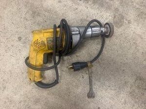 DeWalt Electric 38 VSR Drill DW223G with Sanding Attachment