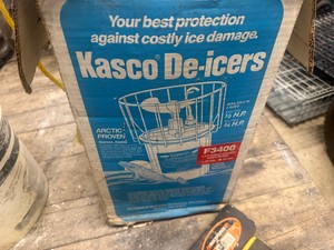 Kasco De-Icer F3400 Commercial Unit. Runs good (for opening a hole in the ice)