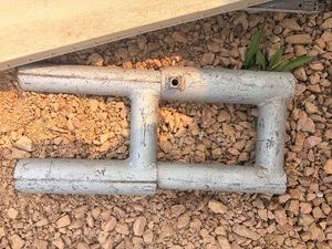 8 Vertical Pipe Upright Slide Over for Second Boat House