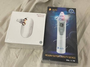 I-mily ACUUM Suction Beauty Device & Blackhead Remover Mixed Lot (Lot of 2)