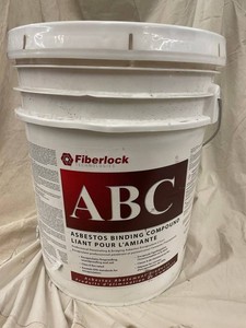 Fiberlock ABC Asbestos Binding Compound 5 Gallon Clear