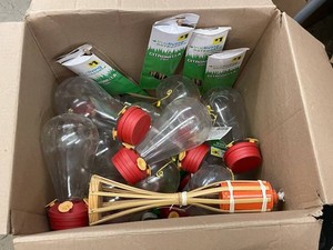 TrueLiving Outdoors Citronella Coils & Hummingbird Feeders Mixed Lot