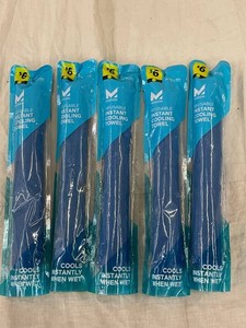 Mission Reusable Instant Cooling Towels 12 X 30 in (Lot of 5)