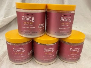 Alaffia Beautiful Curls Define Tight Curls Styling Cream 8 Oz (Lot of 5)