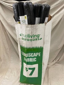 TrueLiving Outdoors Landscape Fabric Rolls 3 Ft X 45 Ft (Lot of 7)