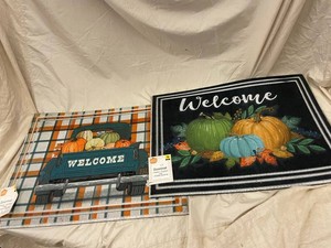 Inspired Harvest Autumn Welcome Doormats 18 X 24 in (Lot of 2)