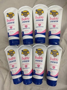 K2 - Banana Boat Baby Mineral Sunscreen Lotion SPF 50& Tear Free (Lot of 8)