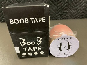 K4 - Boob Tape with Reusable Silicone Breast Covers - Nude