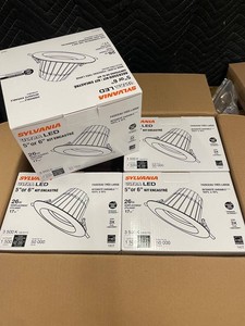 H4 - SYLVANIA LED 6-Inch Recessed Kit 3500K 120277V Box of 4