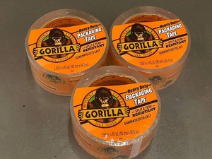 Set of 3 Gorilla Heavy Duty Packaging Tape Rolls