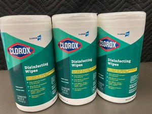 CloroxPro Disinfecting Wipes - 75 Premoistened Wipes (Lot of 3)