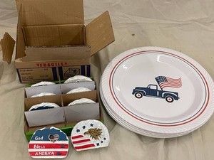 20 - Patriotic Americana Decor Mixed Lot