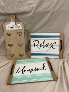 31 - Farmhouse Wall Decor Signs (Lot of 3)