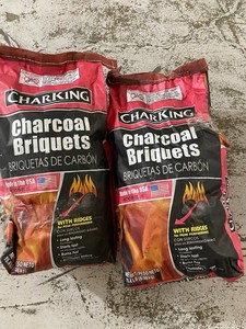 CharKing Charcoal Briquettes 15.4 Lb (Lot of 2)