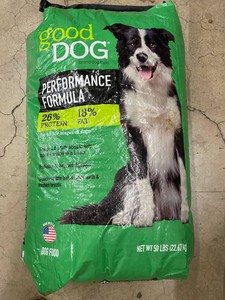 Good Dog Performance Formula Dog Food 50 Lb
