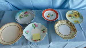 Assorted Serving Trays and Plates