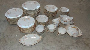 Theodora Haviland Limoge China Set, Lots of pieces for this set