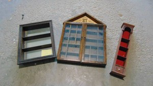3-Wood Shadow Boxes