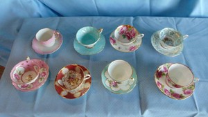 8-Sets of Cups and Saucers