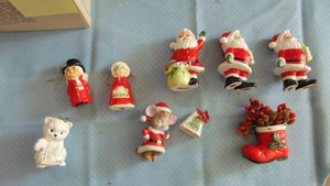 Assorted Vintage Christmas Figures
