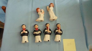 Selection of Vintage Christmas Figures