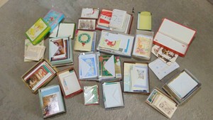 Large Selection of Unused Christmas and Greeting Cards