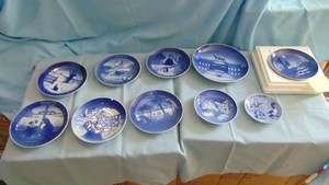 Royal Copenhagen Blue and White Plates
