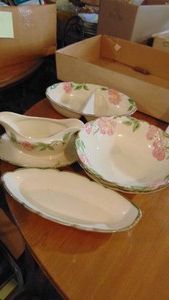 Franciscan Desert Rose Serving Pieces