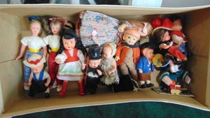 Vintage Assorted Doll Hose Figures 3 to 5