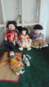 Assorted Porcelain Foreign Dolls