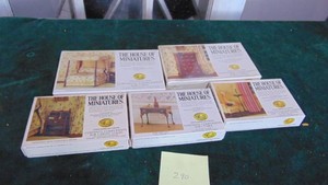 Assorted Doll House Furniture in Boxes