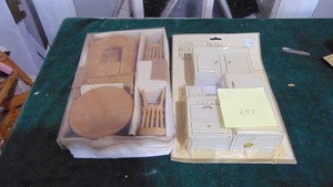 Doll Kitchen and Dining Set in Boxes