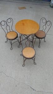 Vintage Childs Ice Cream Set