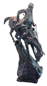 MB - The Mountain Man Sculpture Frederic Remington