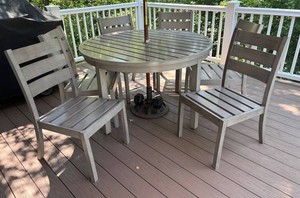 BY - Yardbird Patio Dining Table with 6 Chairs