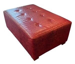 K - Legacy Custom Tooled Leather International Ottoman