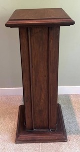 MB - Decorative Wooden Pedestal