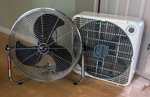 LR - Two Fans by Holmes & Hampton Bay