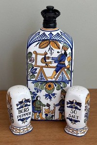 LR - Haban Butella Bottle with Salt & Pepper Shakers