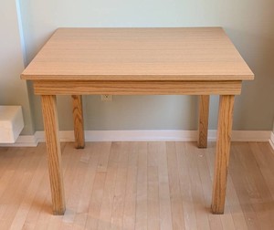 LR - Small Wood Table