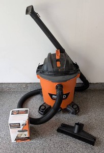 G - WetDry Shop Vacuum - RIDGID HD12000 5.0 PHP With VF4000 Filter