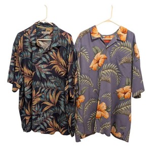 HC - Mens Hawaiian Shirts - Tommy Bahama 2XT (Lot of 2)